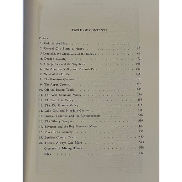 Stampede to Timberline, Muriel Sibelle Wolle, HC/DJ 1969. Ghost Towns & Mining - Picture 8 of 10